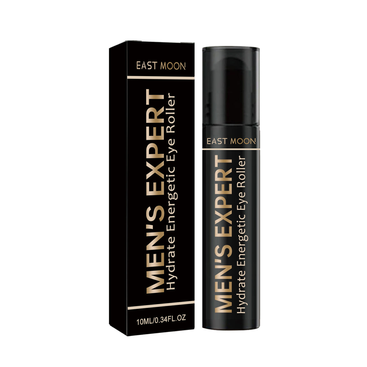 East Moon Men's Hydrating Eye Roller for Dark Circles