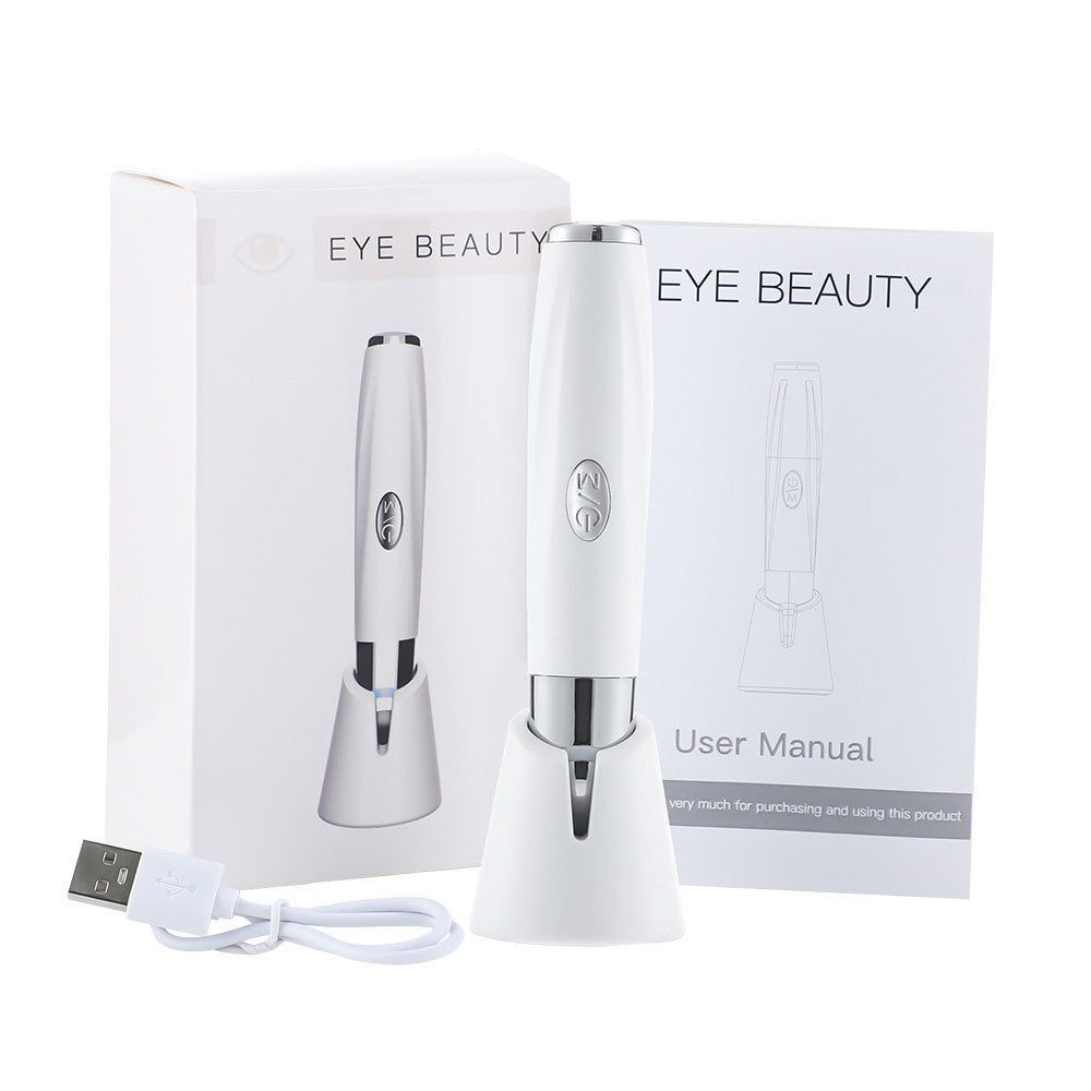 EMS Eye Massager with Cream Infuser for Dark Circles