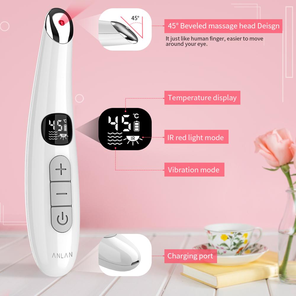 Eye Massager with Heating Function for Dark Circles