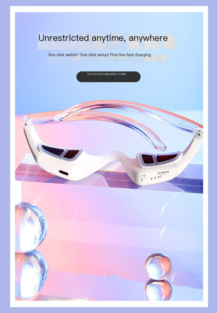 Smart Eye Massager with Red Light for Dark Circles