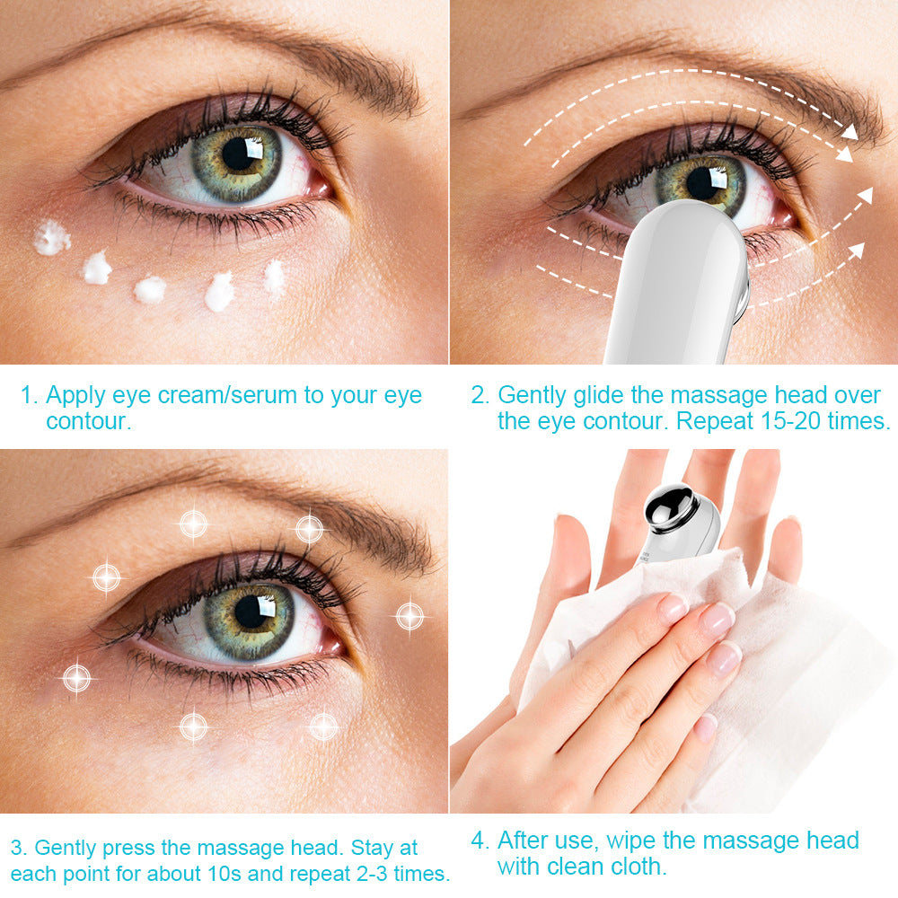 Mini Eye Massager for Dark Circles and Fine Lines