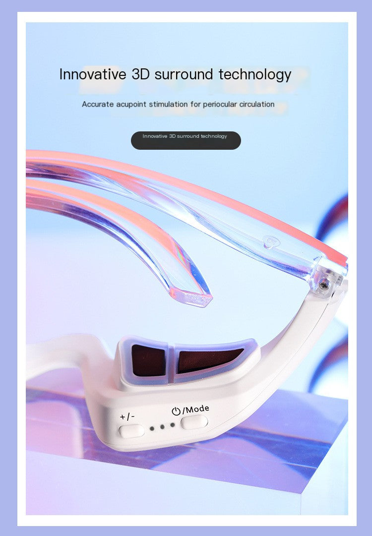 Smart Eye Massager with Red Light for Dark Circles